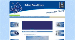 Desktop Screenshot of boltonareadivers.co.uk